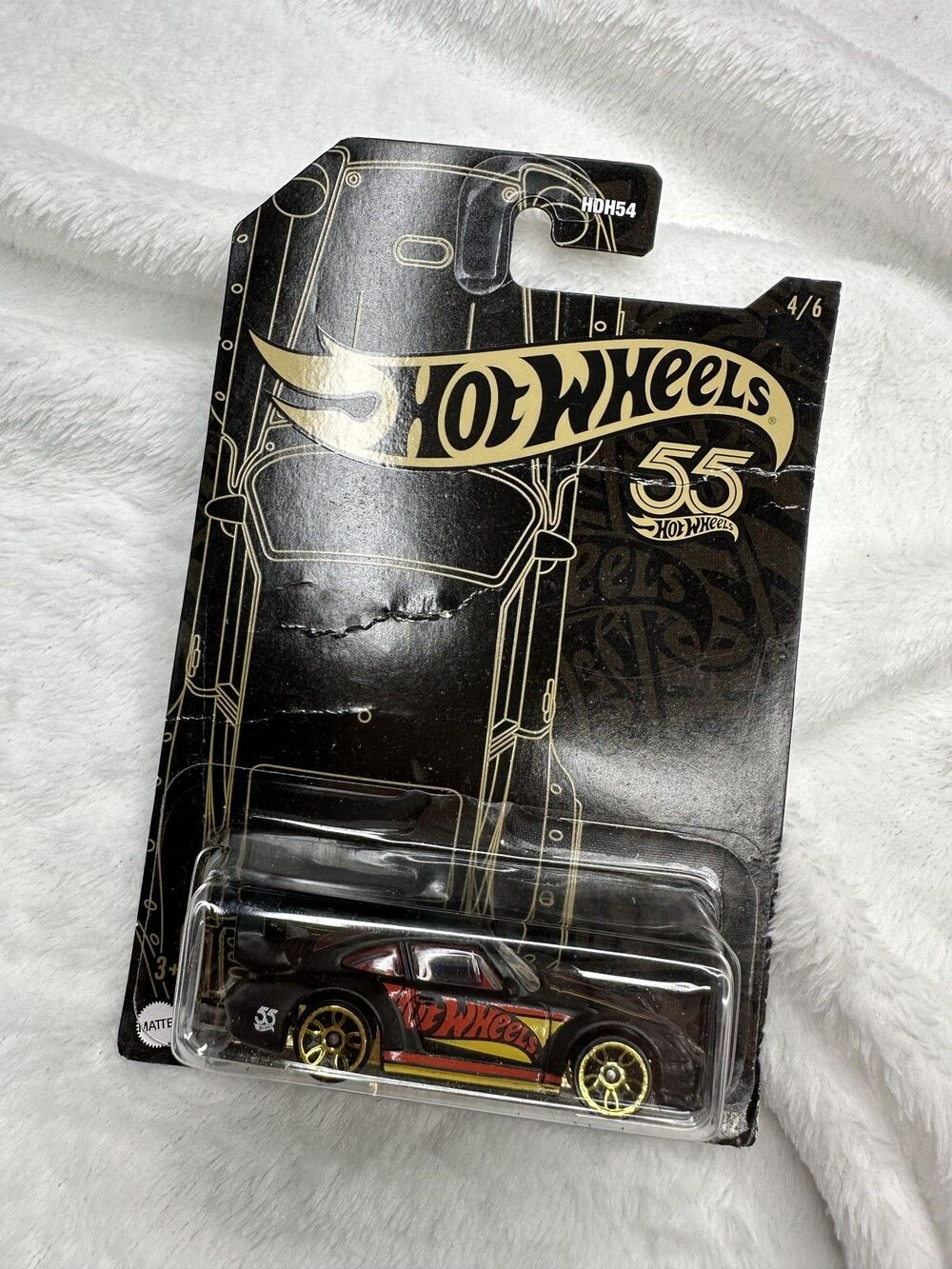 Hot Wheels Porsche 993 GT2 55th Anniversary Black Gold Diecast Car New 4/6 2023